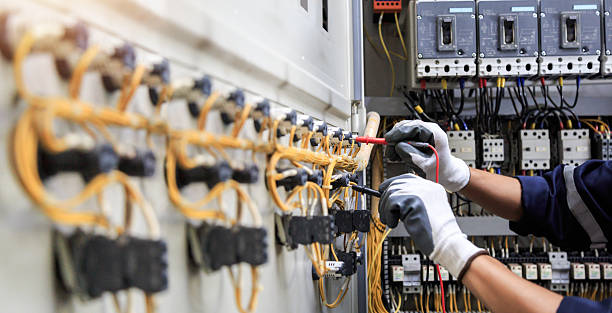 Professional Electrician technician working in Uvalde Estates, TX